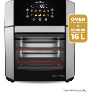 Air Fryer Oven Britânia 16L 4 em 1 Porta Removível BAF16A 127V | MercadoLivre