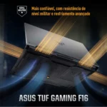 Notebook ASUS TUF Gaming F16 Core 5 NVIDIA RTX™ 4050 16GB Ram 512GB SSD Windows 11 Home Tela 16" FHD+ Mecha Gray - FX607VU-RL053W - Imagem 5