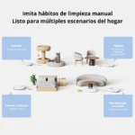 Aspirador De Pó Xiaomi H40 10000 Pa Robot White White Mop Branco 127v - Imagem 8