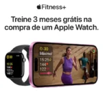 Apple Watch Series 10 GPS + Cellular • Caixa cor de ouro rosa de alumínio – 46 mm • Pulseira esportiva blush-clara – M/G - Imagem 10