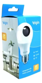 Kit 10 Lâmpadas Led 12w 3000k Branca Morna Elgin - Imagem 2