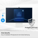 Smart Monitor Samsung M8 32 4k Plataforma Tizen Tap View Usb-c 65w Usb Hub Hdmi Bluetooth Branco - Imagem 9