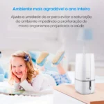Umidificador De Ambiente De Ar Ultrassónico 2 Litros - Elgin Cor Branco - Imagem 8