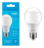 Kit 3 Lâmpadas Led Bulbo 15w E27 Branco Frio Inmetro Elgin 127/220v Branco-frio - Imagem 4