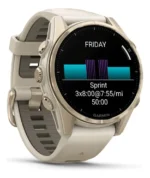 Relógio Garmin Fenix 8s Safira Ouro Suave Com Gps 43mm - Imagem 3
