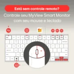 Monitor LG UltraWide Streaming 34SR60QC-B Tela curva WQuadHD (3440 x 1440) 21:9 de 34", WebOS, ThinQ Home, Air Play, Screen Share, Bluetooth - Imagem 8