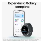 Samsung Galaxy Watch8 Smartwatch 44mm Lte, Galaxy Ai Preto Grafite Grafite - Imagem 8
