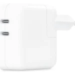 Carregador Apple Vision, Airpods, Apple 35w - Usb-c Branco
