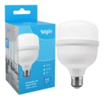 Kit 3 Lâmpadas Super Bulbo Alta Potência Led 40w 6500k Elgin 127/220v Branco-frio - Imagem 3