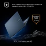Notebook Asus Vivobook 15 X1504va Intel Core I5 1334u 16gb Ram 512gb Ssd Linux Keepos Intel Iris Xe Tela 15,6 Led Fhd Blue - Nj1746 - Imagem 10