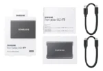Memória Samsung SSD 500GB Portátil T7 Titan - Imagem 6
