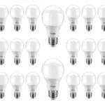 Kit 20 Lâmpadas Led 15w Bulbo Bivolt Branca Fria 6500k Elgin 127/220v Branco-frio