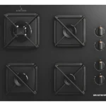 Cooktop Brastemp 4 Bocas A Gás, Grades De Ferro Fundido E Ch