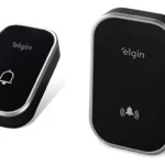 Kit Campainha Sem Fio Elgin Preto (280m - 36 Tons