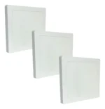 Kit 3 Painel Plafon Led Sobrepor Quadrado 12w Bivolt Elgin