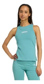 Regata Algodão Essentials Linear Slim adidas