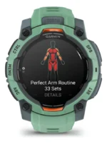 Relógio Garmin Monitor Cardíaco Instinct 3 Amoled Neo Tropical 45mm - Imagem 7