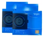 Kit 2x Eco Spot Preto Elgin 3w Quadrado Preto 3000k
