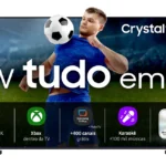 Samsung Smart TV 58" Crystal UHD 4K U8500F 2025