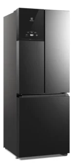 Geladeira Frost Free Inverter 480L Efficient AutoSense 3 Portas Black Inox Look IM7B Electrolux - Imagem 3