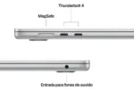 Apple Macbook Air 15 , M4, 16gb Ram, 256gb Ssd - Prata Prata - Imagem 7