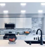 Luminária Led Paflon Quadrada Embutir 6w 6500k Bivolt Elgin - Imagem 3