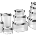 Kit 10 Potes Herméticos Electrolux Transparentes