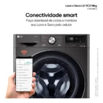 Lava E Seca Smart LG Vc2 Black Inox 14kg Cv9014bc2a - Imagem 6