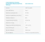 Disjuntor Tripolar 3 Polos 80a Termomagnético Curva C Elgin - Imagem 3