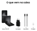 Samsung Galaxy Z Flip7 FE 128GB 8GB RAM Tela 6,7" AI Preto - Imagem 3