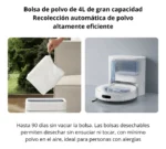 Aspirador De Pó Xiaomi H40 10000 Pa Robot White White Mop Branco 127v - Imagem 6