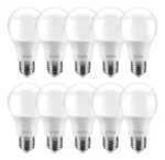 Kit 10 Lâmpadas Led Bulbo 12w E27 Branco Frio Inmetro Elgin 110v/220v (bivolt) Branco-frio