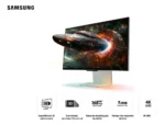 Monitor Odyssey 27'' 3d, Sem Óculos, 4k, 165hz Prata - Imagem 3