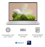 Notebook Dell Xps 13 Intel Core Ultra 7 16gb 1tb Ssd Win11 - Imagem 2