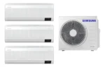 Tri-split Samsung Windfree 24.000 Btus Quente/frio Com Wifi Cor Branco