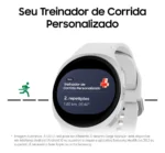 Samsung Galaxy Watch8 Smartwatch 40mm Bt, Galaxy Ai Branco Milanês Prateado Prateado - Imagem 10