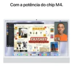 Apple iMac (Tela Retina 4.5K de 24", Chip M4 da Apple com CPU de 10 núcleos, GPU de 10 núcleos e Neural Engine de 16 núcleos, Memória unificada 24GB, SSD de 512GB) - Prateado - Distribuidor Autorizado - Imagem 5