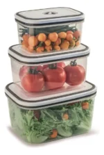 Kit 10 Potes Herméticos Electrolux Transparentes - Imagem 3