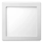 Kit 10 Painel Luminárialed Sobrepor Quadrado 12w 3000k Elgin 110v/220v Branco - Imagem 2