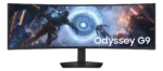 Monitor Samsung Odyssey G9 49"dqhd 144hz ajuste de altura cor preto
