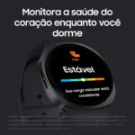Samsung Galaxy Watch8 Smartwatch 44mm Lte, Galaxy Ai Prata Prata Prata - Imagem 7