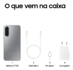 Samsung A17 5G (256GB) + Buds Core Dual SIM 256 GB cinza 8 GB RAM - Imagem 5