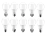 Kit 10 Lâmpadas Bulbo Led A60 15w Bivolt 6500k Elgin Luz 6500k branca fria - Imagem 5