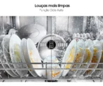 Lava Louças Samsung Inox Com 14 Serviços - Dw60c7050fs - Imagem 6