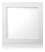 Luminária De Led De Embutir Quadrado 12w 6500k Elgin 127/220v Branco