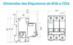 Disjuntor Bipolar Duplo Elgin 2 Polos 32a 40a 50a 63a - Imagem 6