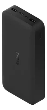 Power Bank Redmi 20000mah 18w Fast Charge Xiaomi, Preto - Imagem 2