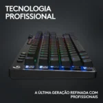 Teclado Gamer Sem Fio Logitech G PRO X TKL - Preto - Imagem 8