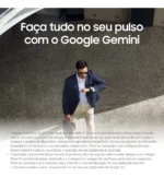 Samsung Galaxy Watch8 Smartwatch 44mm Lte, Galaxy Ai Prata Prata Prata - Imagem 9