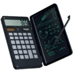 Calculadora De Mesa Elgin Com Tela Para Anotações Cor Preto